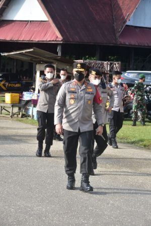 Tim Gabungan Polda Jambi Gelar Apel Pengamanan Kunker Wapres RI, 1.907 Personel Diterjukan 