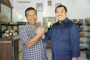 Romi Haryanto Kunjungi Ketua DPD Demokrat Jambi di Bungo