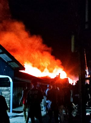Sijago Merak Ngamuk Lagi di Kampung Nelayan, 32 Jiwa Kehilangan Tempat Tinggal