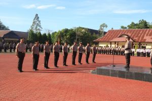 231 Personel Polda Jambi Naik Pangkat 