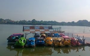 Libur Sekolah, Kawasan Wisata Danau Sipin Ramai Dikunjungi Wisatawan