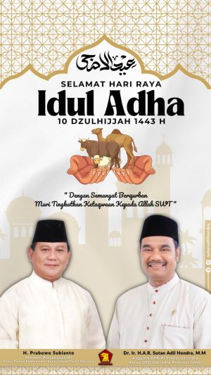 Hari Raya Idul Adha, SAH Ajak Masyarakat Maknai Kebersamaan Qurban