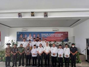 Gubernur Al Haris Buka Rakor Forkopimda di Sungai Penuh