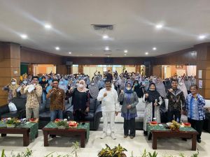 Alamak Tak Ada Duanya, SAH Sosialisasi Germas dan Vaksinasi Booster Secara Serempak