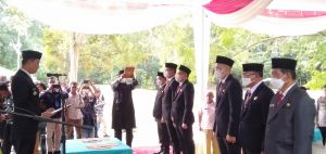 Pj Bupati Bachyuni Resmi Lantik 6 Pejabat Eselon II di Kawasan Candi Muaro Jambi