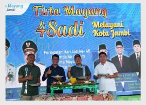 Wakil Walikota jambi hadiri HUT PDAM Tirta Mayang Jambi