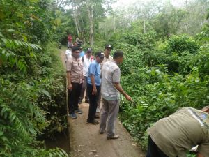 Aspan Pastikan Akses Jalan Desa Teluk Melintang - Serai Serumpun 2023 Bisa Dilewati 
