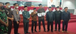 Calon Wakil Bupati Merangin Cabut Nomor Urut
