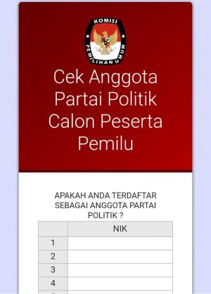 2 Komisioner KPU Di Jambi Masuk Sipol, Parmin : Ada Di Batang Hari dan Bungo