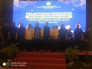 Ketua DPP Jerry Sambuaga Lantik Khalid Syailendra Jadi Ketua AMPI Provinsi Jambi