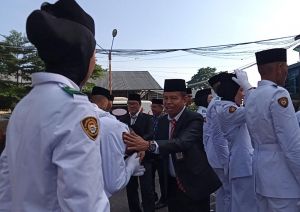 Kadispora Apresiasi Paskibra Provinsi Jambi