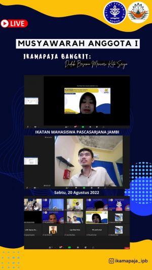 Musyawarah Anggota I, Andri Terpilih Pimpin IKAMAPAJA-IPB