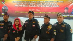 Manggala Garuda Putih Ormas Seni Budaya Jambi Targetkan 200.000 Keanggotaan 