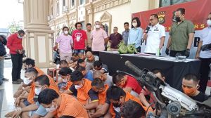 Ditreskrimsus Polda Jambi Amankan 111 Pelaku Minyak Illegal