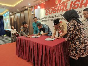 Wujudkan Pemilu Berintegritas, Bawaslu Lakukan Mou dengan 30 Lembaga