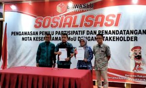 Dukung Pengawasan Pemilu 2024, Bawaslu MoU dengan Forhati Jambi