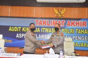 Kapolda Jambi Perintahkan Kasatker/wil Segera Tindaklanjuti Temuan Itwasum Polri 
