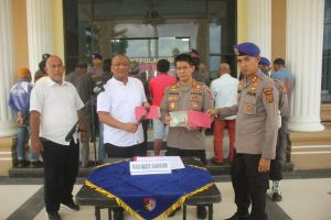 Ditpolairud Polda Jambi Amankan 10 Preman Pasar Angso Duo, Diduga Pungli 