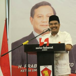 SAH : Insya Allah Gerindra Selalu Berada di Jalan yang Mulia