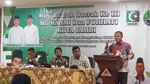 Aklamasi, Joni Ismed Nahkodai MD KAHMI Kota Jambi Periode 2022-2027