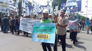 Lakukan Aksi, Ratusan Petani Minta Gubernur Jambi Selesaikan Konflik Tanah di Jambi