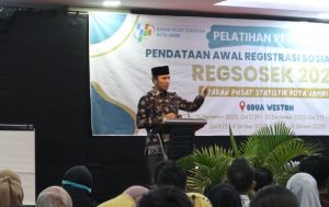 Buka Pelatihan Petugas Regsosek 2022, Edi Purwanto Minta Petugas Jaga Integritas