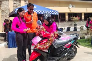 Polres Merangin Peringati Hari Kesatuan Gerak Bhayangkari ke 70  Gelar Lomba dan Olahraga Bersama