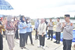 Kapolda Jambi Dampingi Ibu Menteri Kabinet Indonesia Maju Cek Lapas Perempuan Kelas II B