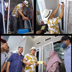 Wali Kota Jambi Resmikan Pengaliran Perdana Pelayanan PDAM Tirta Mayang di Wilayah Perbatasan