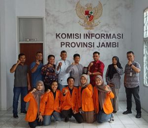 Mahasiswa Magang Unja Kembali ke Kampus: Kami Siap Bantu KI Sosialisasi Keterbukaan Informasi