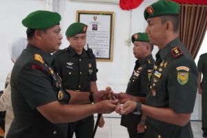 Danrem 042/Gapu Pimpin Sertijab Dandim 0417/Kerinci 