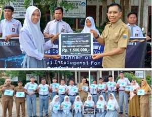 Keren, SMKN 6 Kota Jambi The Winner of AI 4 Youth Sekolah 4.0 Tingkat Nasional 