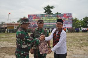 Danrem 042/Gapu Tutup TMMD Ke-115 Kodim 0415 di Desa Kembang Seri Baru