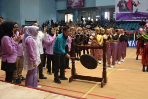 Lomba Senam Tingkat Provinsi Jambi Resmi Dibuka 