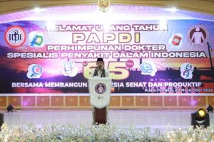Bupati Buka Seminar Awam Diabetes Melitus dan TB Paru dalam Rangka HUT PAPDI ke-65