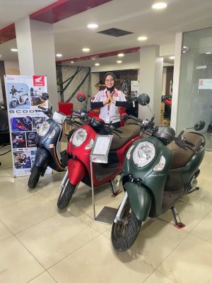 New Honda Scoopy dengan Tampilan Baru Telah Hadir di Jambi 