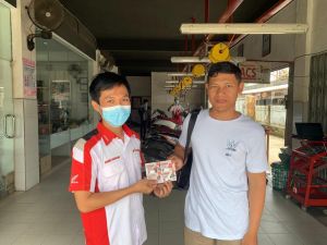 Dealer Honda Sinsen Bahar Bagikan Voucher Motor Kesayangan untuk Konsumen Setia