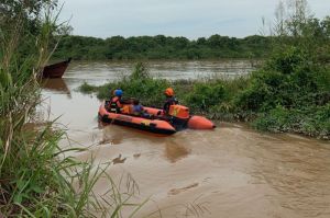 Basarnas Jambi Cari Pemuda Hilang Diterkam Buaya saat Mancing
