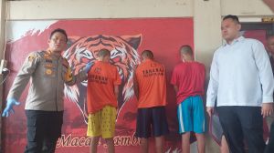 Polresta Jambi Ringkus Pelaku Pembacokan 