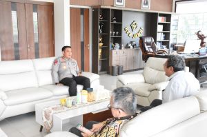 Kapolda Jambi Sambangi Kepala BPK RI