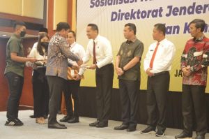 Ditreskrimum Polda Jambi Terima Penghargaan dari Menteri ATR/BPR