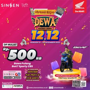 Sinsen Berikan Promo 12.12, DP hanya Rp 500 Ribu Saja 