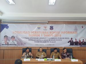 Staf Ahli Gubernur Jambi Apresiasi KI Jambi Sosialisasi Keterbukaan Informasi ke Kades di Tanjabbar