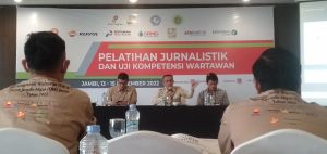 Sebanyak 38 Jurnalis di Provinsi Jambi Ikuti Uji Kompetensi Wartawan 