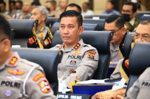 Antisipasi Peristiwa Teror, Kapolda Jambi Ikuti Rakor Pengamanan Nataru 2023