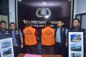 Polda Jambi Kembali Amankan 2 Tersangka Kasus Dugaan Korupsi Puskesmas Bungku