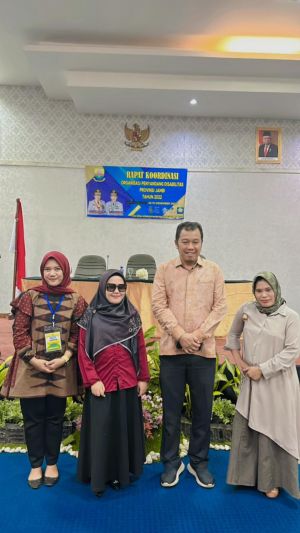 Dinsosdukcapil Provinsi Jambi Gelar Rakor dengan Empat Organisasi Penyandang Disabilitas 