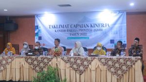 Undang Berbagai Mitra, Kantor Bahasa Provinsi Jambi Paparkan Taklimat Capaian Kinerja 2022