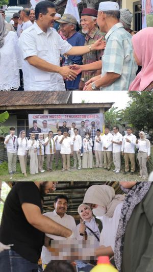 Tak Ada Duanya, Dalam Sehari SAH Gelar 3 Acara Membesarkan Gerindra