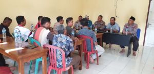 Kapolsek Bathin VIII Tampung 3 Hal Ini Pada Jum'at Curhat di Balai Desa Bangun Jayo Sarolangun 